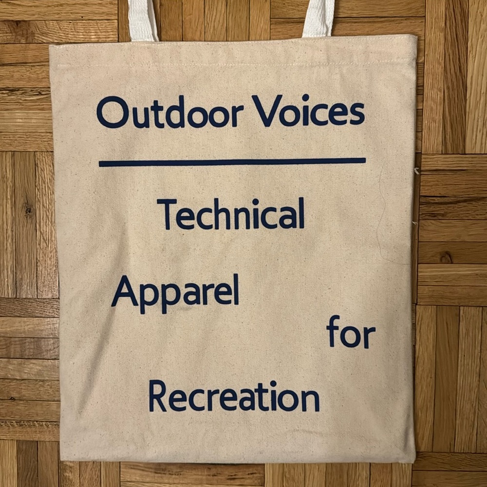 Outdoor Voices Tote